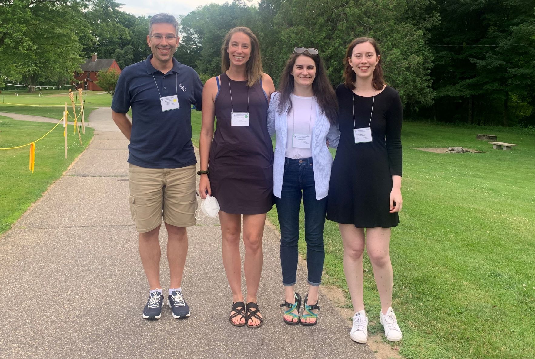  Members of the Rokas lab at the Cellular and Molecular Fungal Biology Gordon Research Conference, June 2022