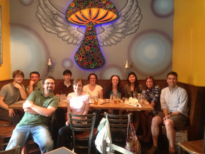  Fairwell drinks for Holly, August 2012