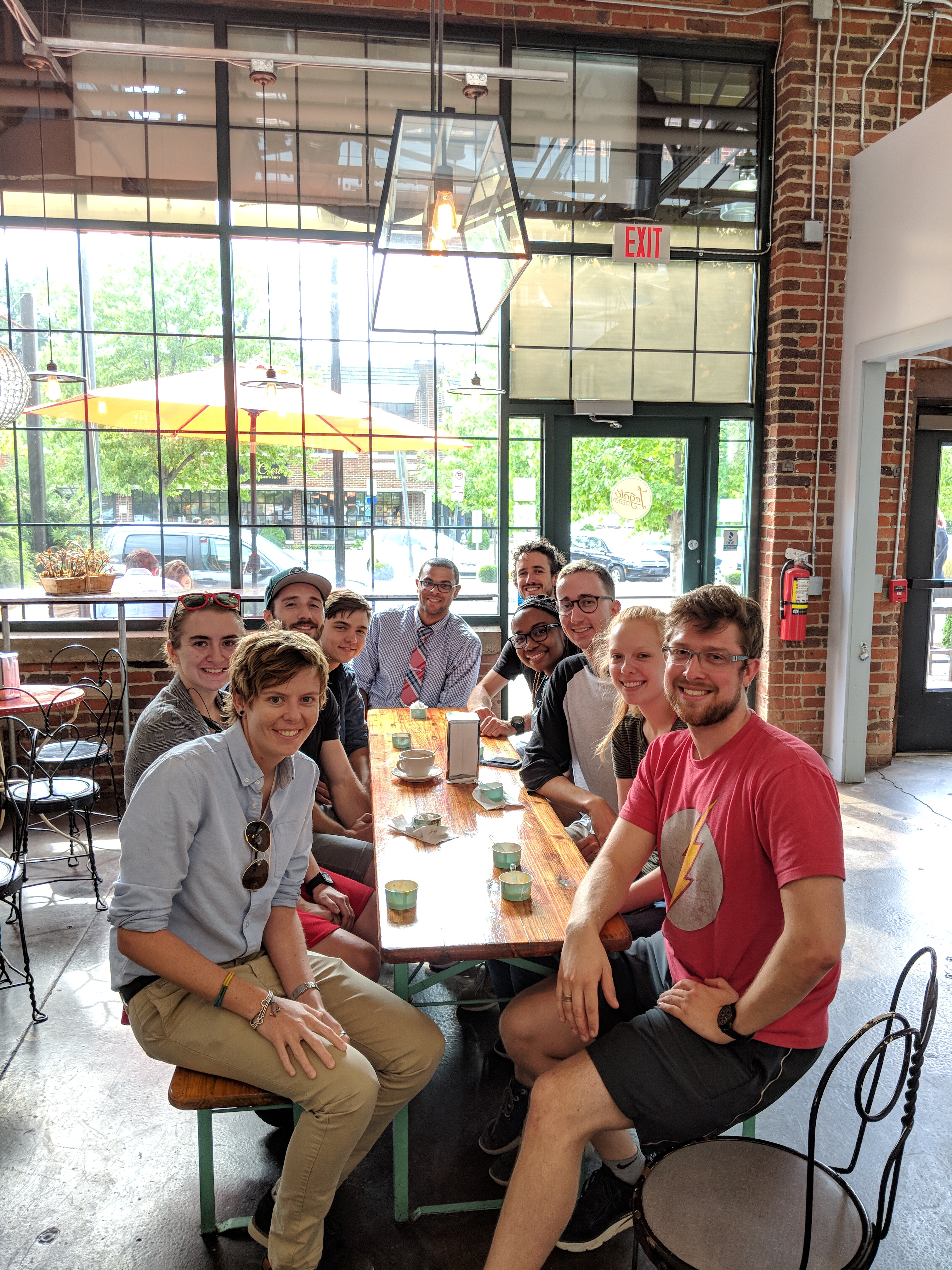 Lab Outing for Gelato - August 2018